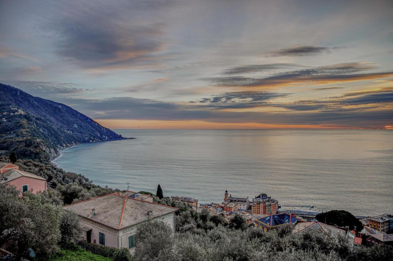 Casa Paradiso Lägenhet Camogli Exteriör bild